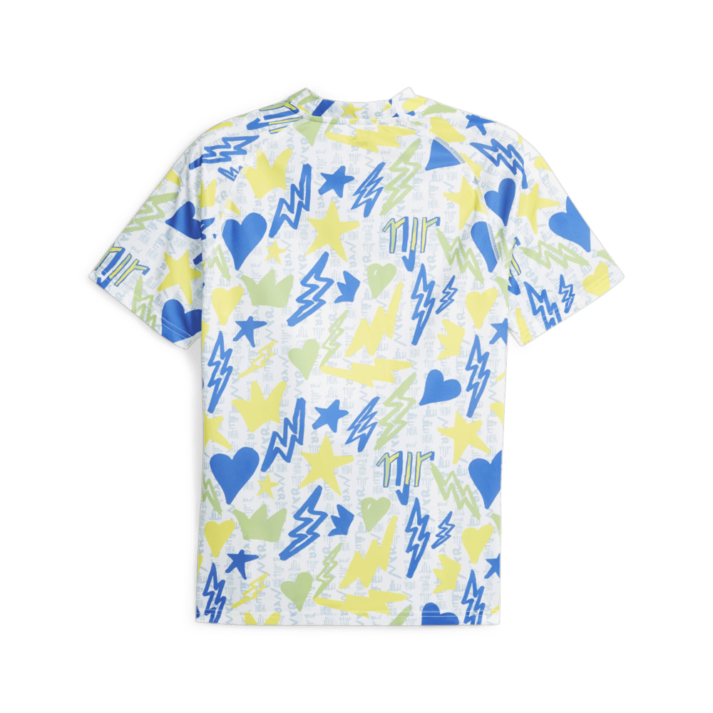 PUMA Neymar Jr Instituto Training Jersey White/Blue/Lemon - Best Buy Soccer