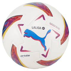 PUMA Orbita La Liga 1 FIFA Quality Pro Soccer Ball - White/Multi Color - Best Buy Soccer