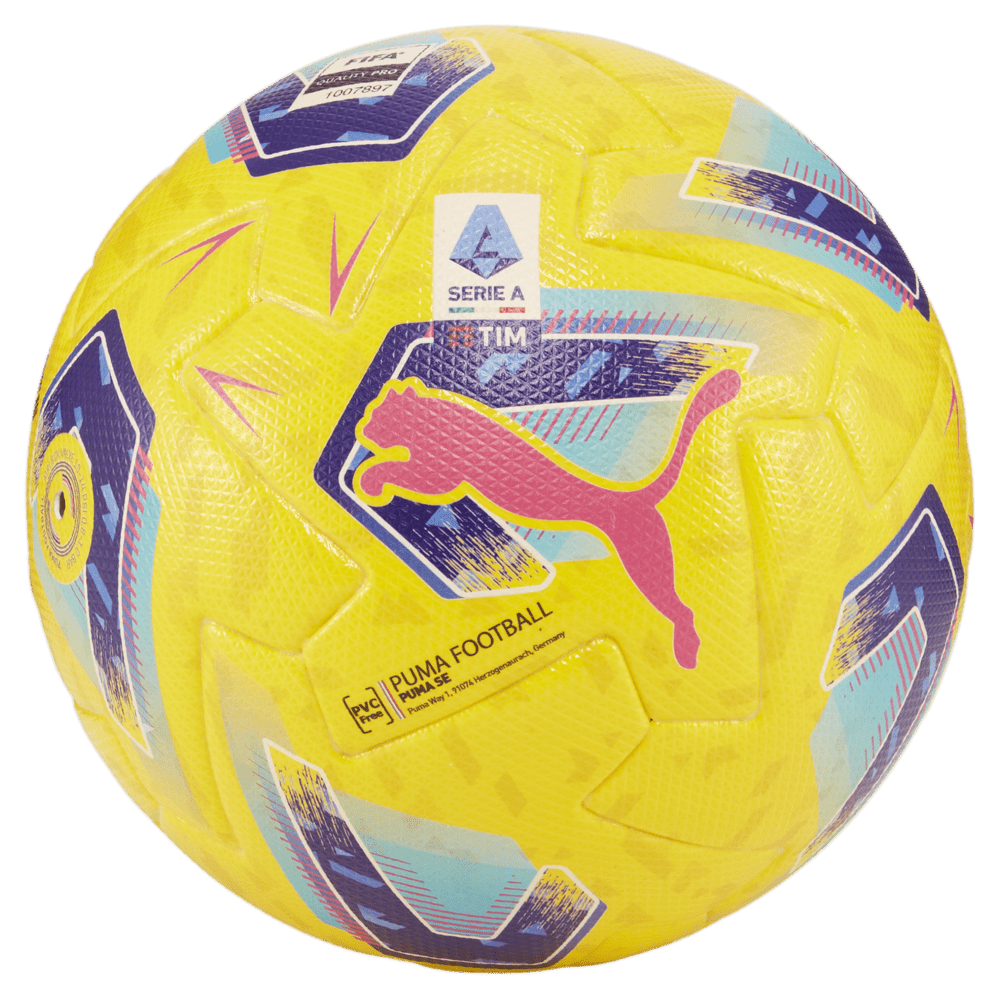 PUMA Orbita Serie A (FIFA Quality Pro) Ball Pelé Yellow - Blue Glimmer - multi colour - Best Buy Soccer