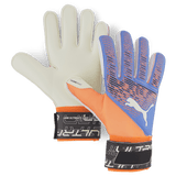 PUMA Ultra Grip 2 RC Goalkeeper Gloves Orange/Blue - Best Buy Soccer