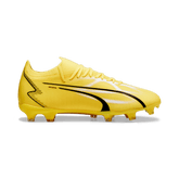 PUMA Ultra Match FG/AG Multi - Ground Cleats Yellow/White/Black - Best Buy Soccer