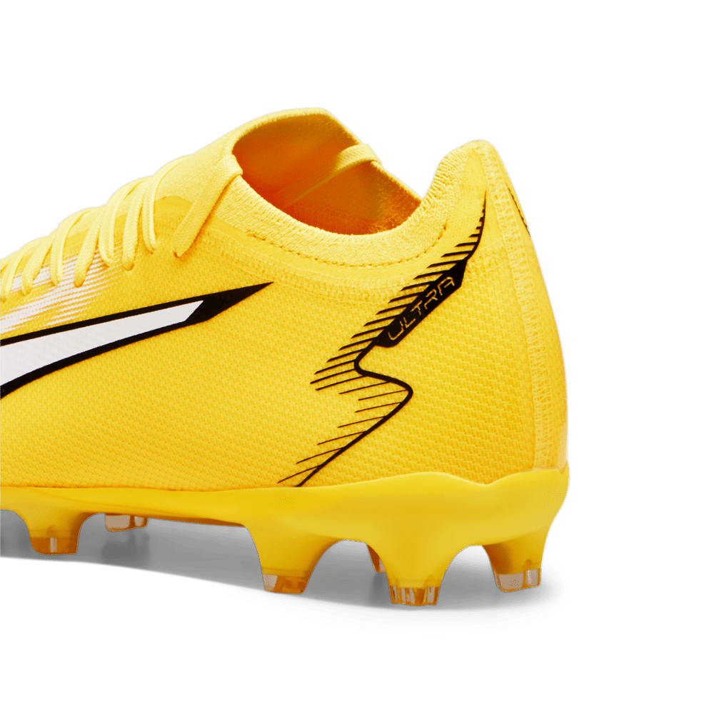 PUMA Ultra Match FG/AG Multi - Ground Cleats Yellow/White/Black - Best Buy Soccer