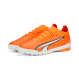 PUMA Ultra Match TT Turf Boots Orange/White - Best Buy Soccer