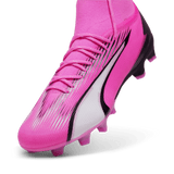 PUMA Ultra Pro FG/AG Soccer Cleats Pink/White - Best Buy Soccer