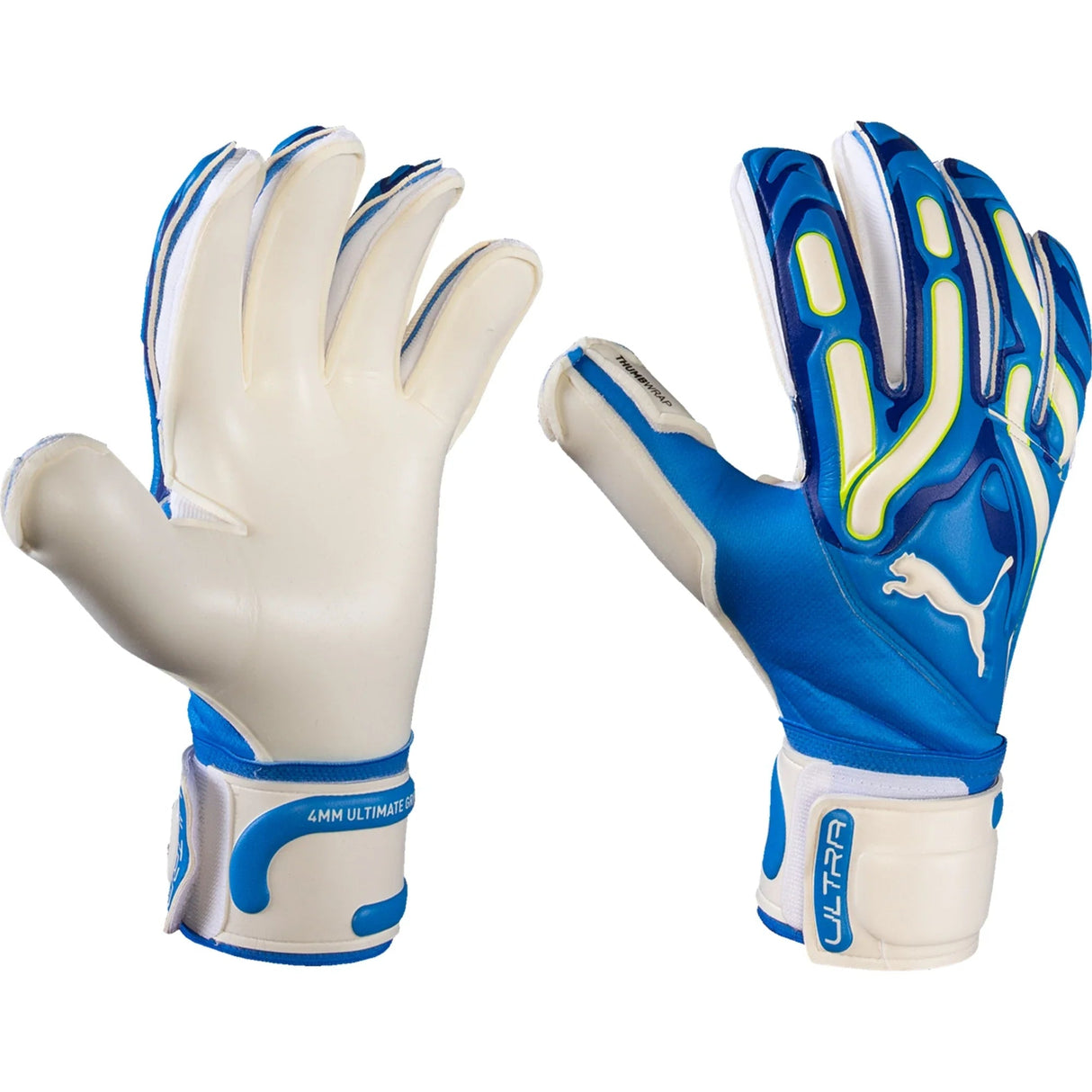PUMA Ultra Pro RC Goalkeeper Gloves Blue/White - Best Buy Soccer