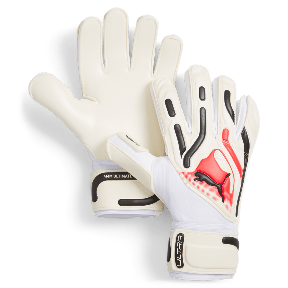 PUMA Ultra Pro RC Goalkeeper Gloves White/Blue/Fire Orchid - Best Buy Soccer