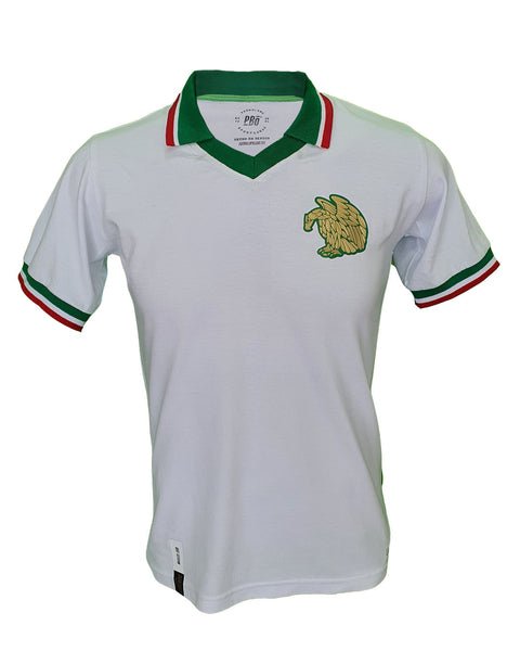 Retro Mexico Jersey Homenaje 1980 Eagle Shield - Best Buy Soccer