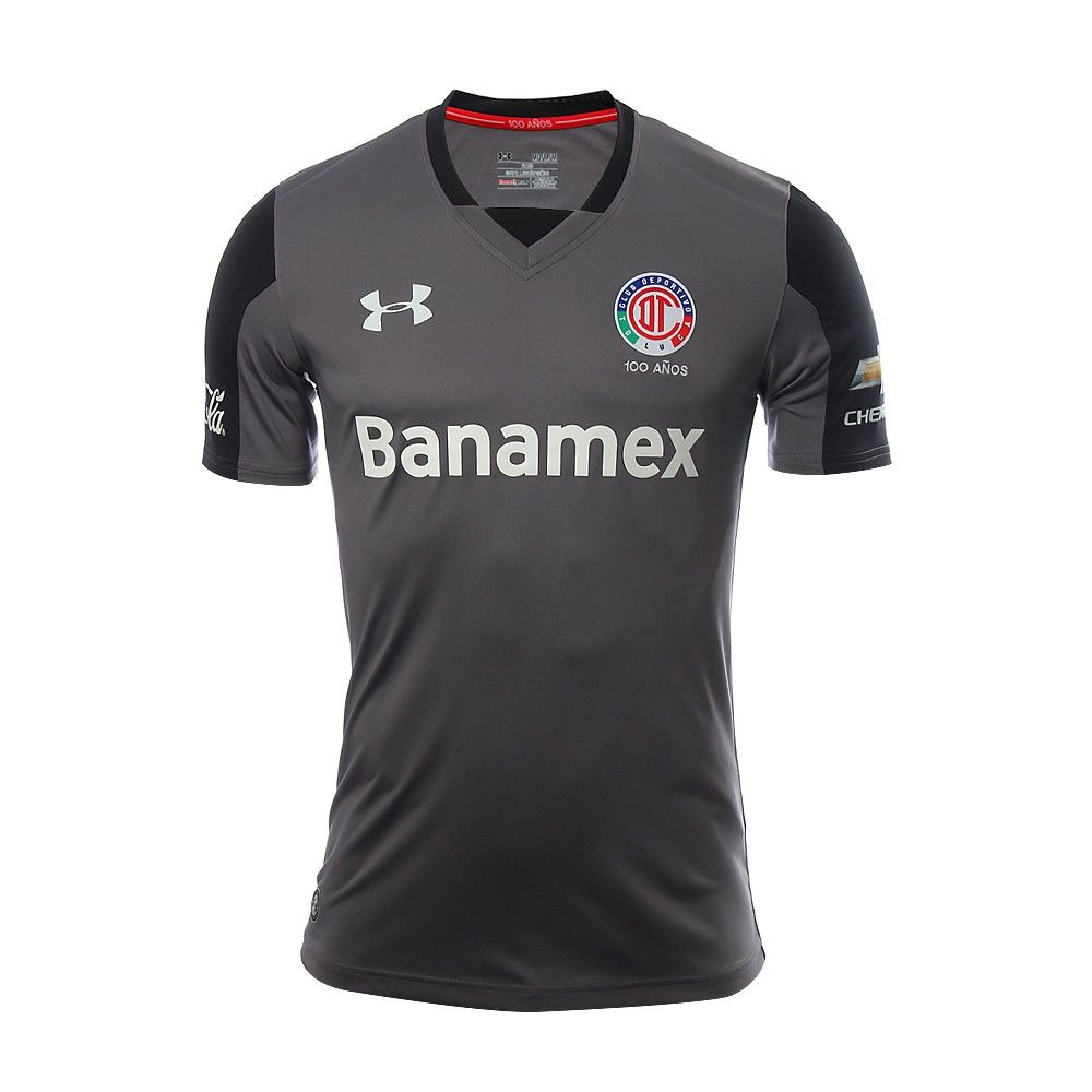 Under Armor Toluca 16/17 Third Jersey - Graphite - Best Buy Soccer