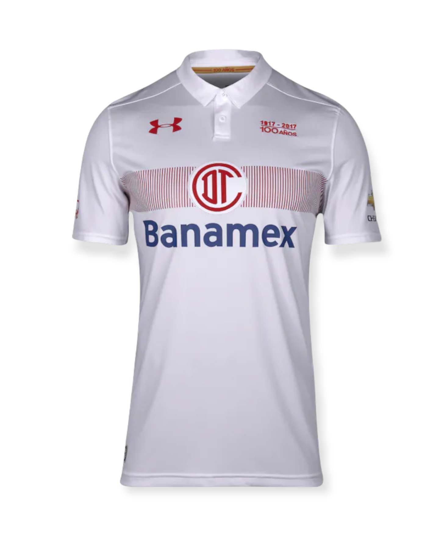 Under Armour Toluca Away Jersey 16 - White - Best Buy Soccer
