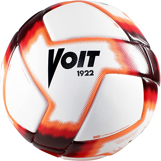 Voit Pro Clausura Match Soccer Ball 2022 - White/Black/Orange - Best Buy Soccer