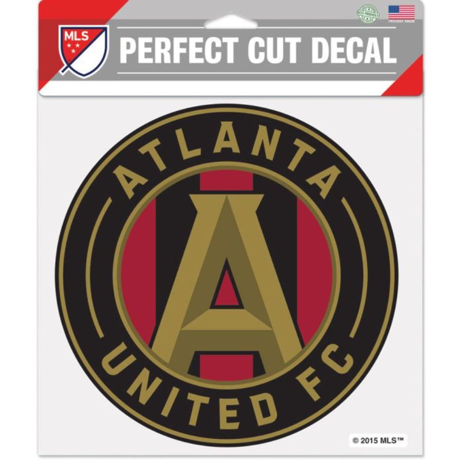 WinCraft Atlanta United Perfect Cut Color Decal Black/Gold - Best Buy Soccer