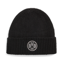 PUMA Borussia Dortmund ESS Soccer Beanie - Black/Gray