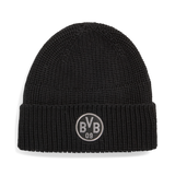 PUMA Borussia Dortmund ESS Soccer Beanie - Black/Gray