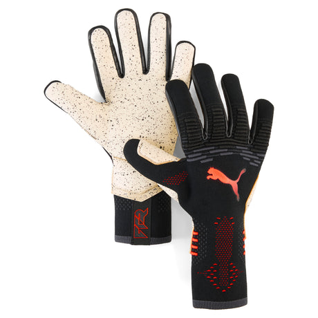 PUMA Future Ultimate NC Goalkeeper Soccer Gloves - Black/Red