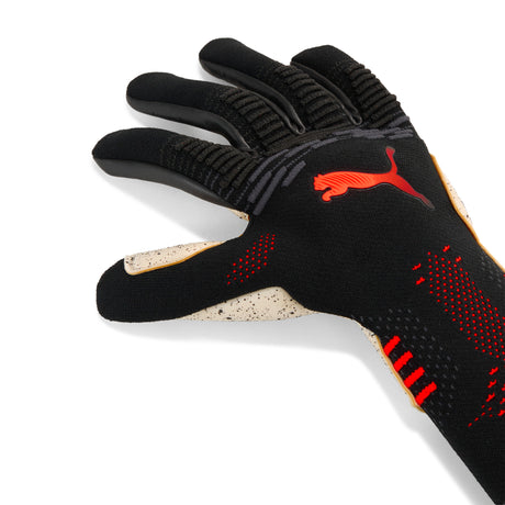 PUMA Future Ultimate NC Goalkeeper Soccer Gloves - Black/Red