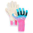 PUMA Future Ultimate NC Goalkeeper Soccer Gloves - Blue/Pink/White