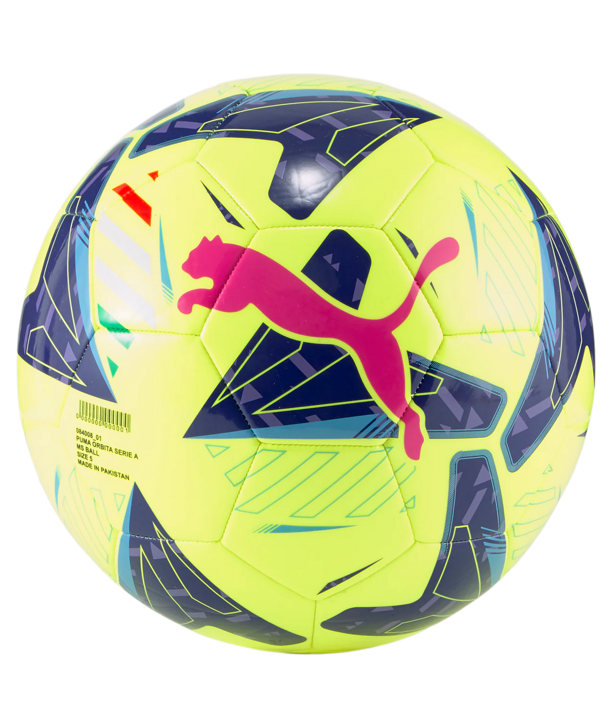 PUMA Orbita Serie A MS Soccer Ball Yellow