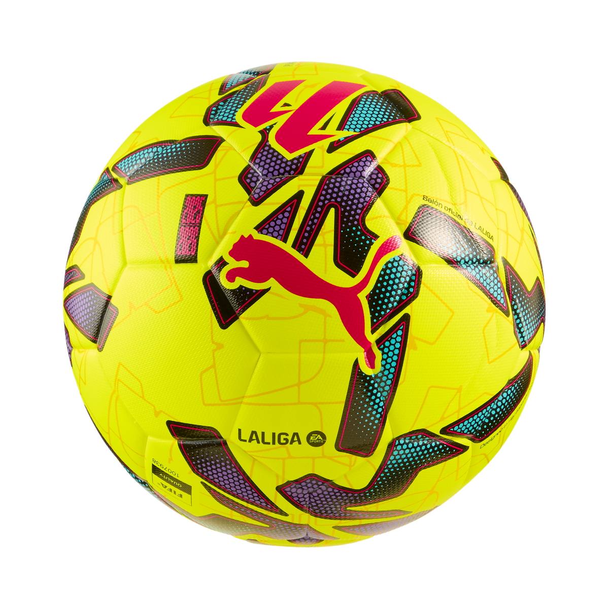 PUMA Orbita LaLiga 1 (FIFA QUALITY) Soccer Ball - Fluor Yellow