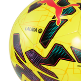 PUMA Orbita LaLiga 1 MS Soccer Ball - Fluor Yellow