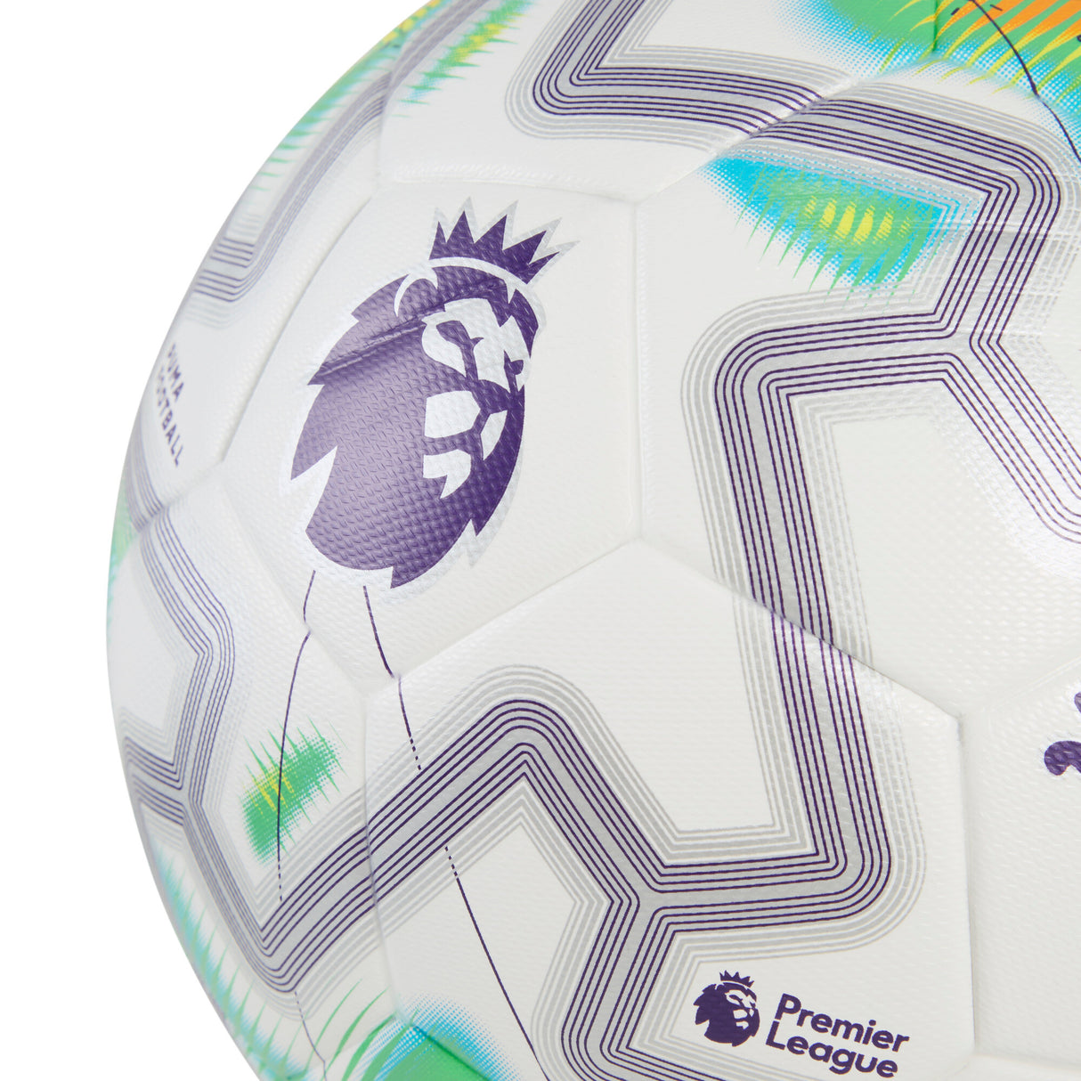 PUMA Orbita Match Premier League Thrill (FIFA Quality) Soccer Ball - White/Multicolor