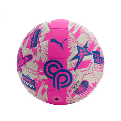 PUMA Legacy Graphic Soccer Ball - Pink/White/Blue
