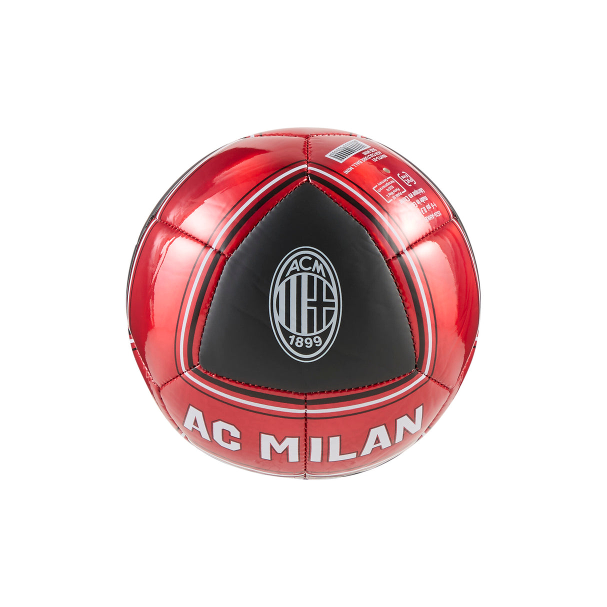 PUMA AC Milan Culture Mini Soccer Ball - Black/Red