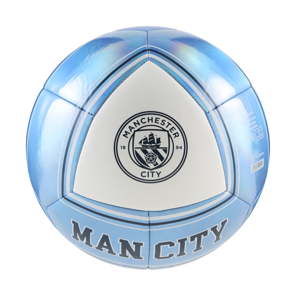 PUMA Manchester City Culture Soccer Ball - Tropical Blue