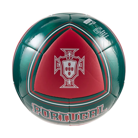 PUMA Portugal Culture Soccer Ball - Red/Green Lagoon