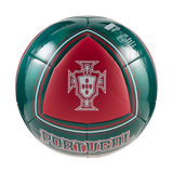 PUMA Portugal Culture Soccer Ball - Red/Green Lagoon