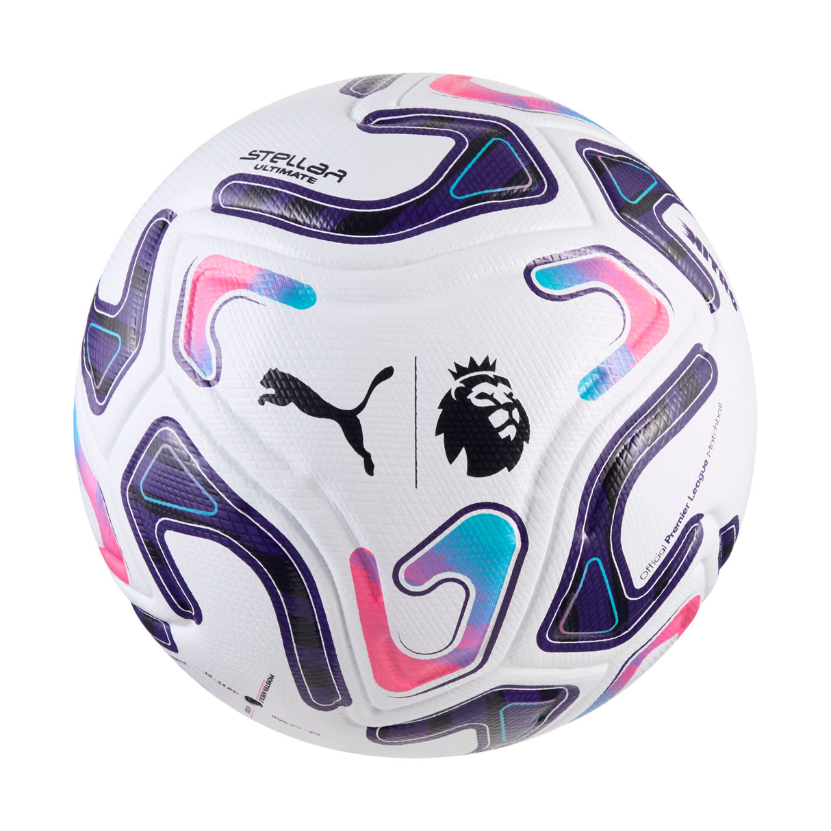 Balón de Fútbol PUMA Stellar Nitro Ultimate PL Reactivity - Blanco/Multicolor