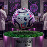 Balón de Fútbol PUMA Stellar Nitro Ultimate PL Reactivity - Blanco/Multicolor