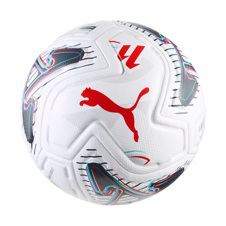 PUMA Stellar Nitro Ultimate LaLiga Soccer Ball - White/Multicolor