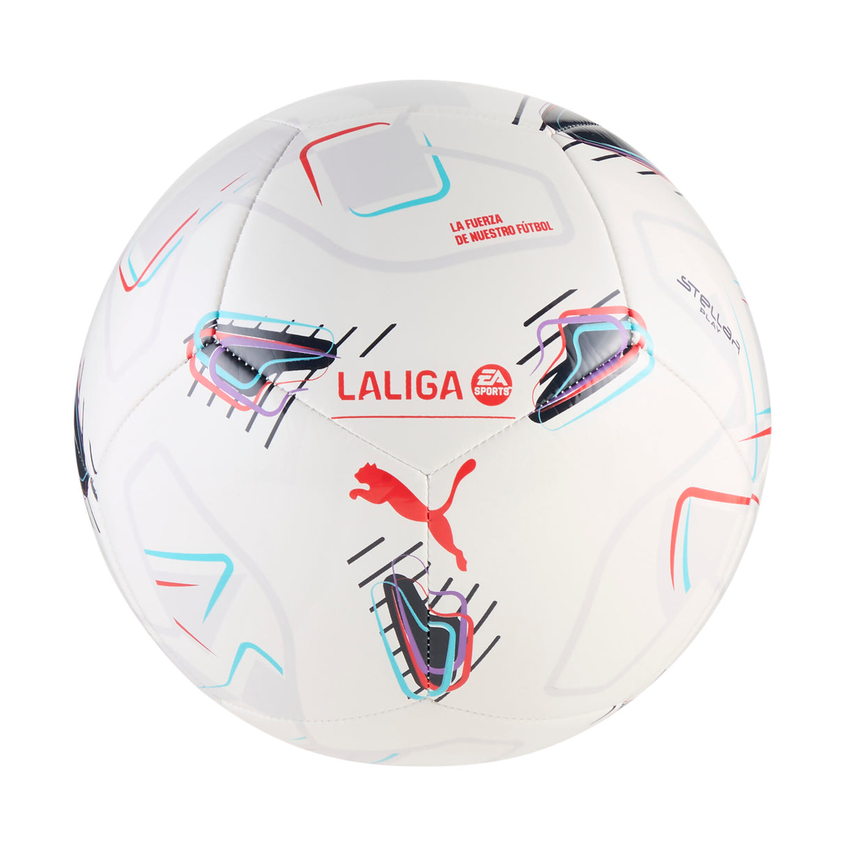 Balón de fútbol PUMA Stellar Play LaLiga - Blanco/Multicolor