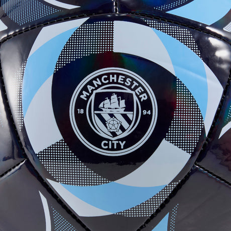 PUMA Manchester City Culture Mini Soccer Ball - Navy/Light Blue