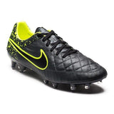Nike Tiempo Legend V FG Soccer Cleatsh- Anthracite/Volt