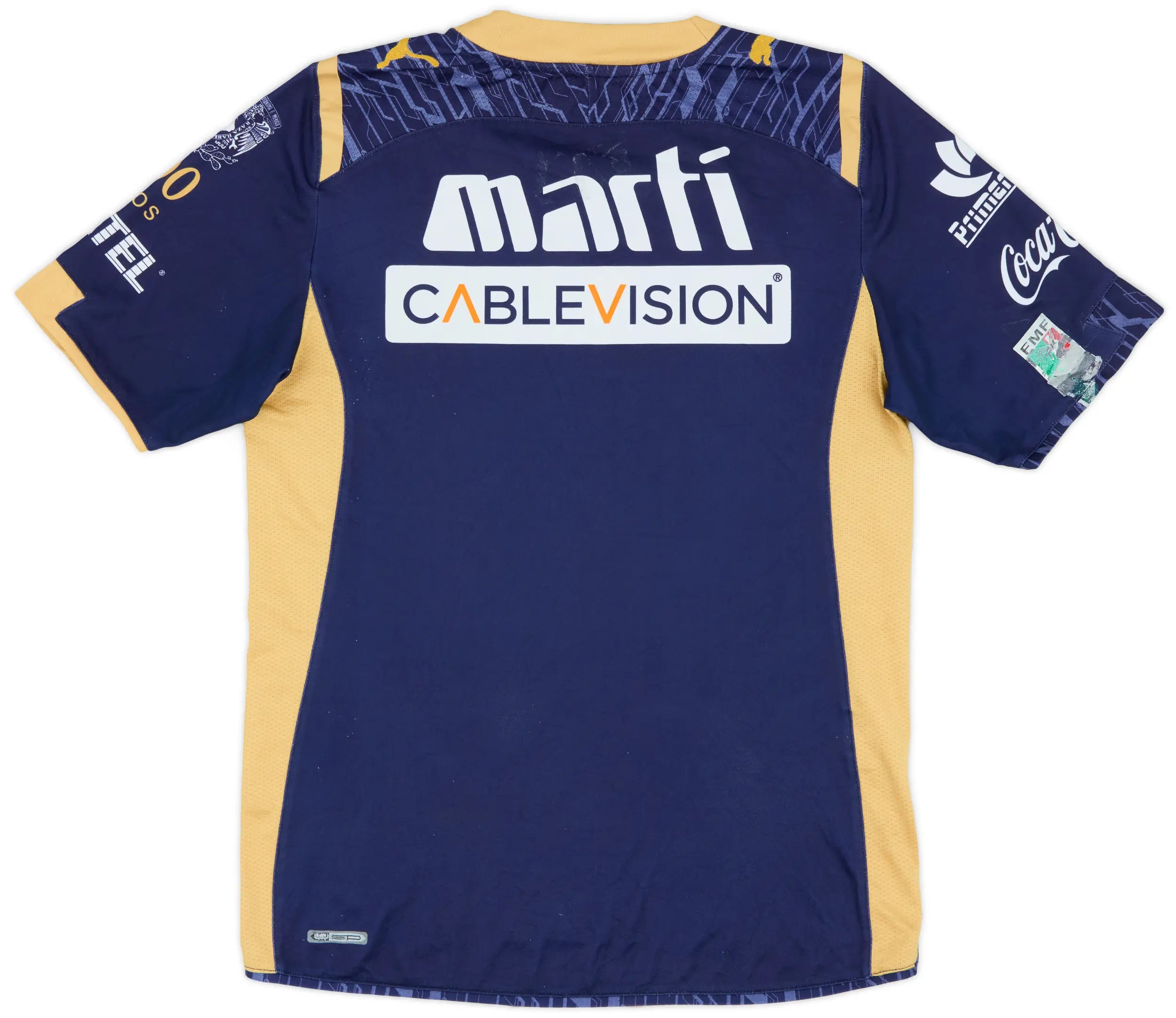 PUMA Pumas Away Jersey 2009/2010 Navy/Gold