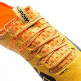 PUMA Evopower Vigor 1 FG Firm Ground Soccer Cleats - Ultra Yellow/Peacoat