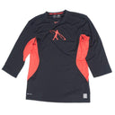 Nike Pro Combat Dri-Fit 3/4 Sleeve Ken Griffey Swingman - Black