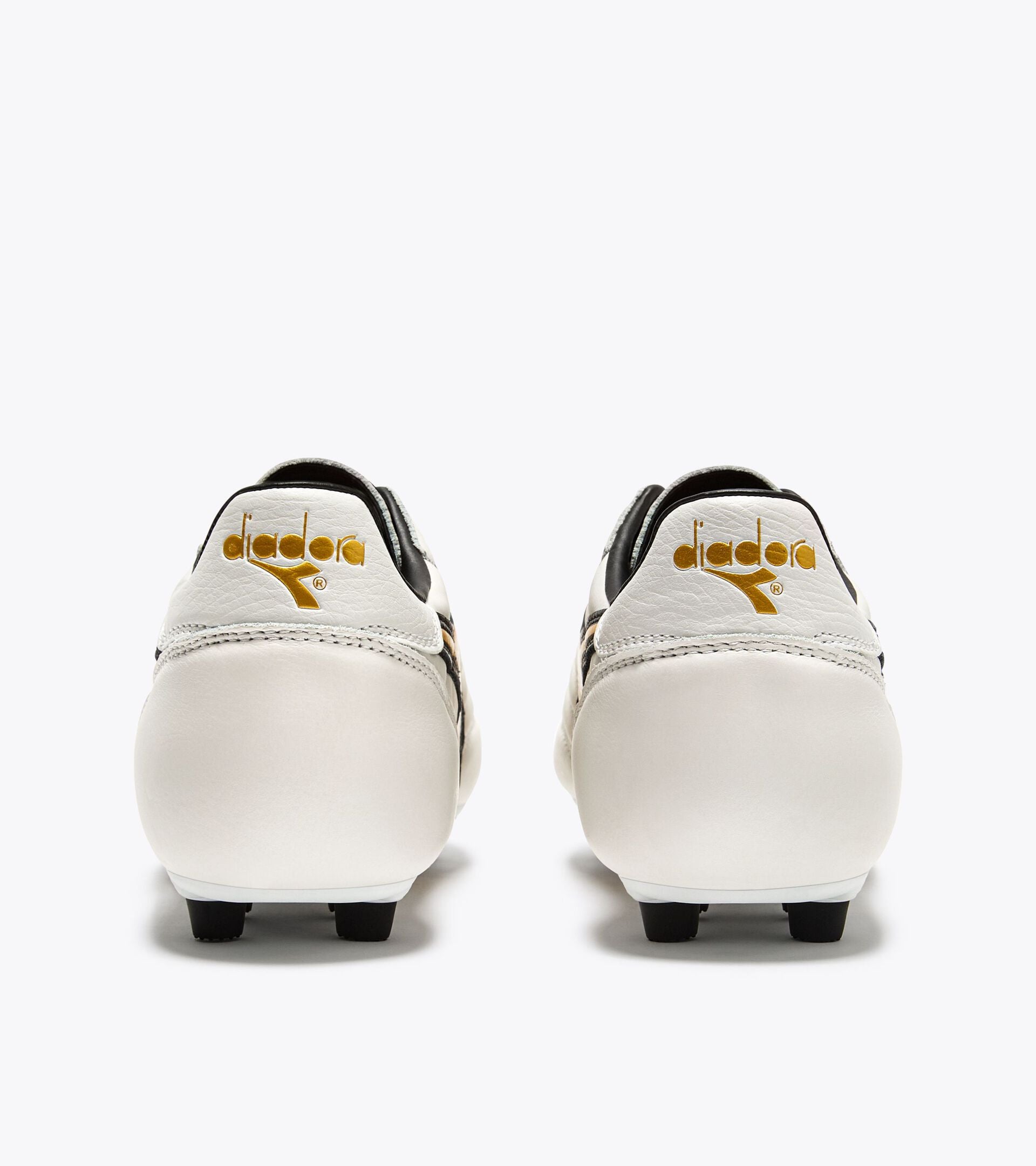 Diadora Brasil LT + MDPU Firm Ground Football Boots White/Gold