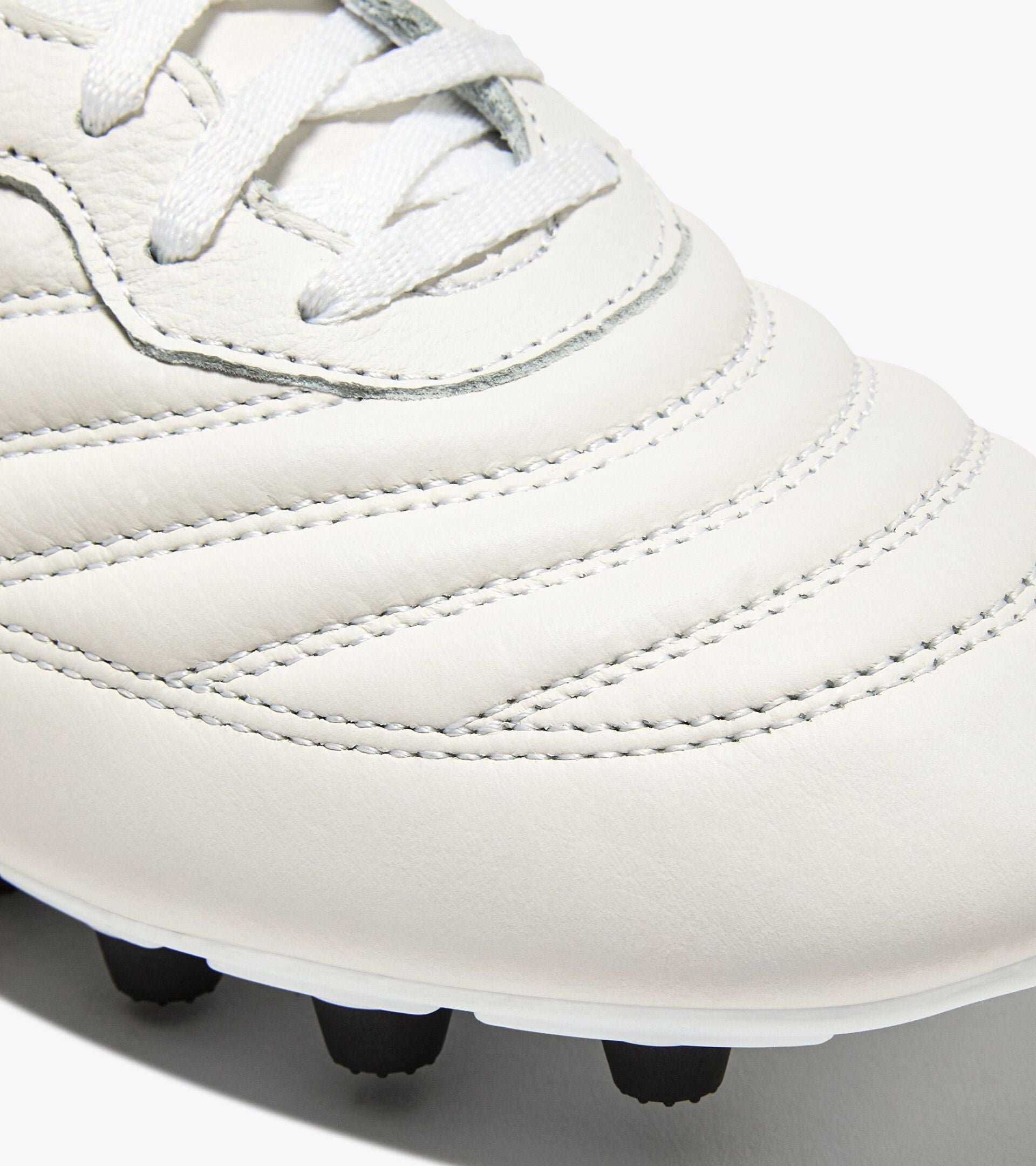 Diadora Brasil LT + MDPU Firm Ground Football Boots White/Gold