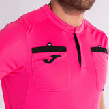 Camiseta de árbitro Joma rosa flúor