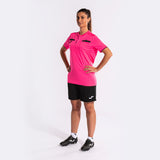 Camiseta de árbitro Joma rosa flúor
