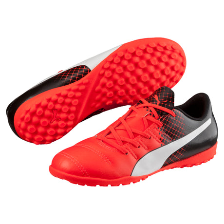PUMA Kids Evopower 4.3 Tricks TT Turf Soccer Shoes