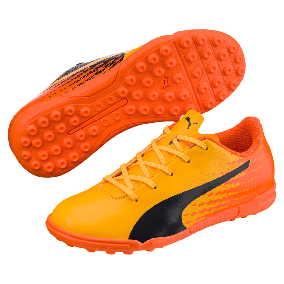 PUMA Kids Evospeed 17.5 TT Turf Soccer Shoes