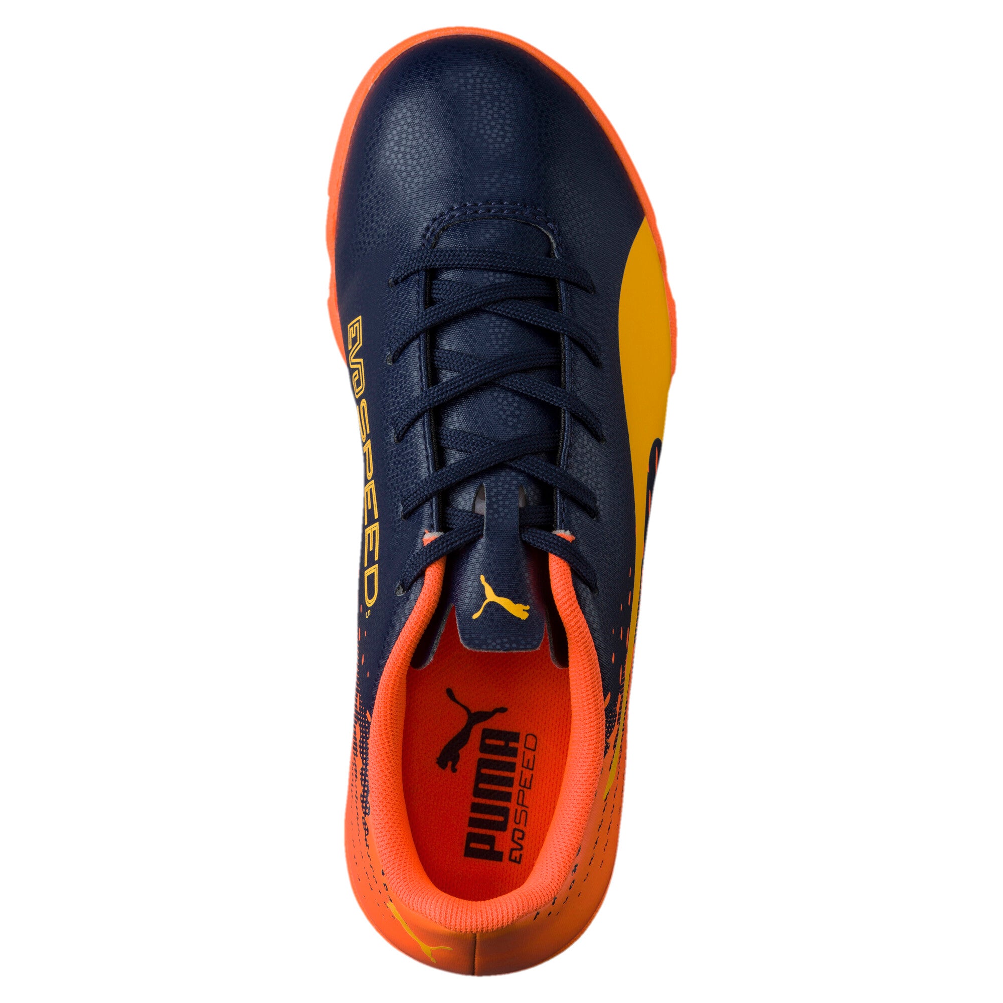 PUMA Kids Evospeed 17.5 TT Turf Soccer Shoes