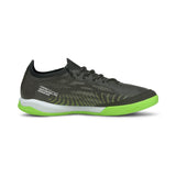 PUMA Ultra 1.3 Pro Court IT Indoor Soccer Shoes - Black/White/Green Glare
