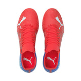 PUMA Ultra 3.3 TT Zapatillas de Fútbol Césped Artificial - Naranja Sublaze/Blanco/Bluemazing