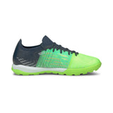 PUMA Ultra 3.3 TT Turf Soccer Cleats - Green Glare/Aqua