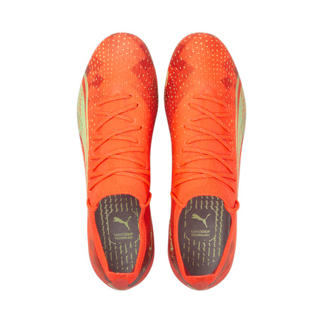 PUMA Ultra Ultimate FG/AG Firm Ground Soccer Cleats - Fiery Coral/Black/Salmon