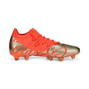 PUMA Future Z 1.4 Neymar JR FG/AG Firm Ground Soccer Cleats - Fiery Coral/Gold